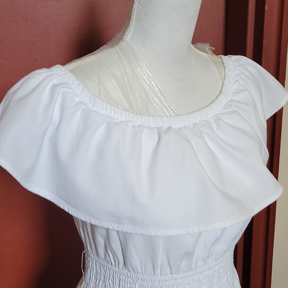 MPH COLLECTION WOMEN WHITE DRESS SZ  PS - Picture 6 of 16